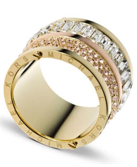 michael kors rings gold